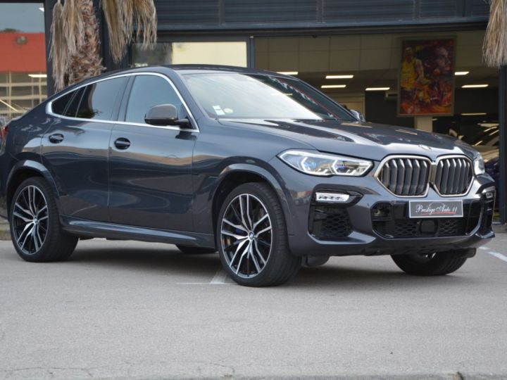 BMW X6 G06 M50D M Performance 400 CV Origine France M 50 D M 50D Offre de LOA 797 Euros /mois TTC Gris - 2