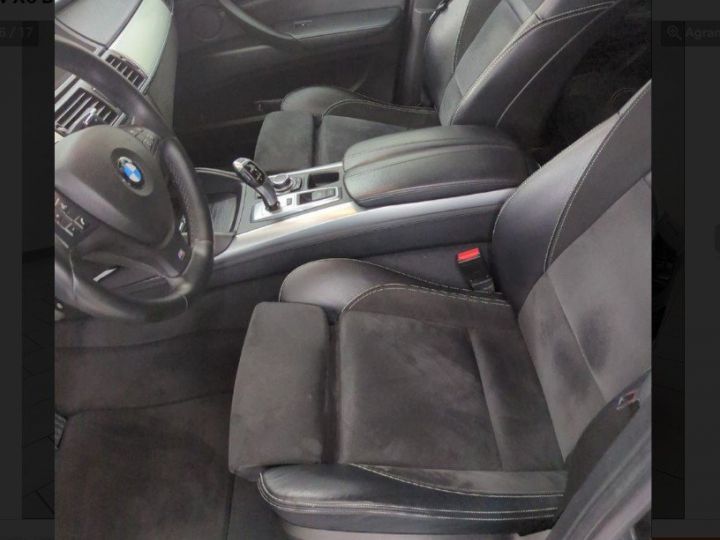 BMW X6 M50d  381 BVA 8 M-Sport 12/2013 noir métal - 5