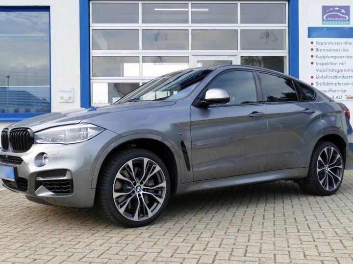 BMW X6 M50d ATTELAGE/PANO/CAMERA 360 Gris - 1