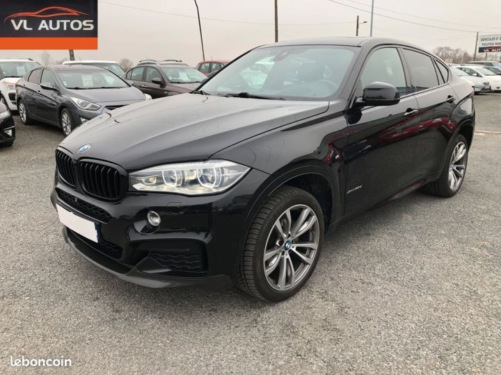 BMW X6 Pack M 40d xDrive 313 cv Boîte auto avec sport fibre de Carbone Noir - 2