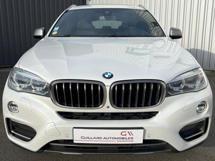 BMW X6 XDRIVE 30d EXCLUSIVE 258ch (F16) BVA8 Blanc - 2