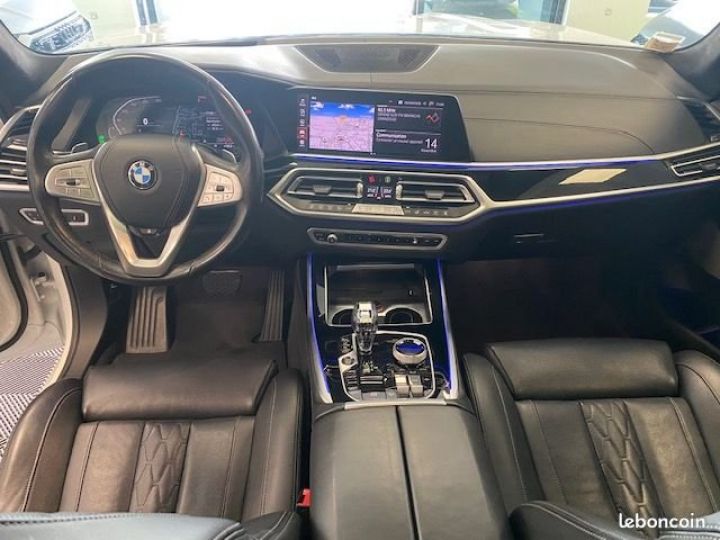 BMW X7 G07 XDRIVE30DA 265 EXCLUSIVE : Offre de LOA 1008,03 -Mois TTC Blanc - 9