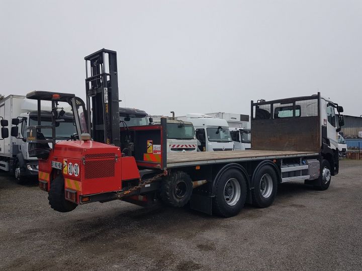 Camión Renault C Caja abierta 380 6x4 Plateau + chariot embarqué  BLANC - 2