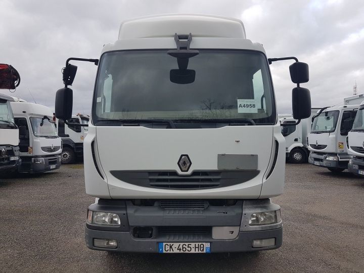 Camión Renault Midlum Caja cerrada + Plataforma elevadora 220dxi.16 - Problème boite de vitesse BLANC - 9