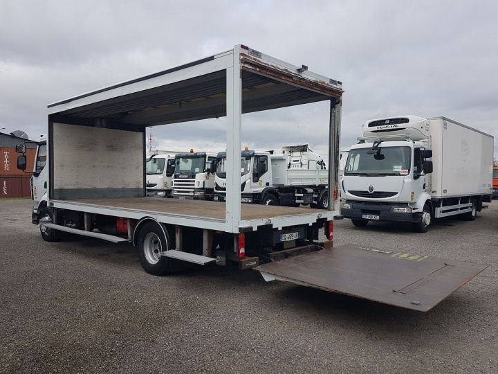 Camión Renault Midlum Caja cerrada + Plataforma elevadora 270dxi.14 BRASSEUR - 142000 kms BLANC - 7