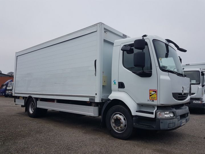 Camión Renault Midlum Caja cerrada + Plataforma elevadora 270dxi.14 EEV BRASSEUR BLANC - 4