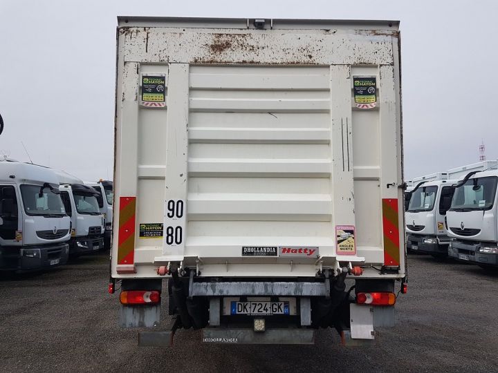 Camión Renault D Caja cerrada + Plataforma elevadora 12.210dti euro 6  BLANC - 6