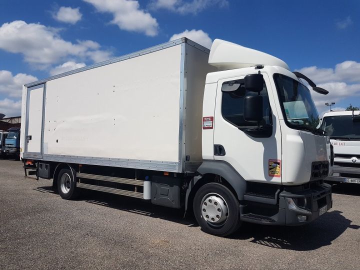 Camión Renault D Caja cerrada + Plataforma elevadora 12.210dti euro 6 - Fourgon 6m40 abimé BLANC - 4