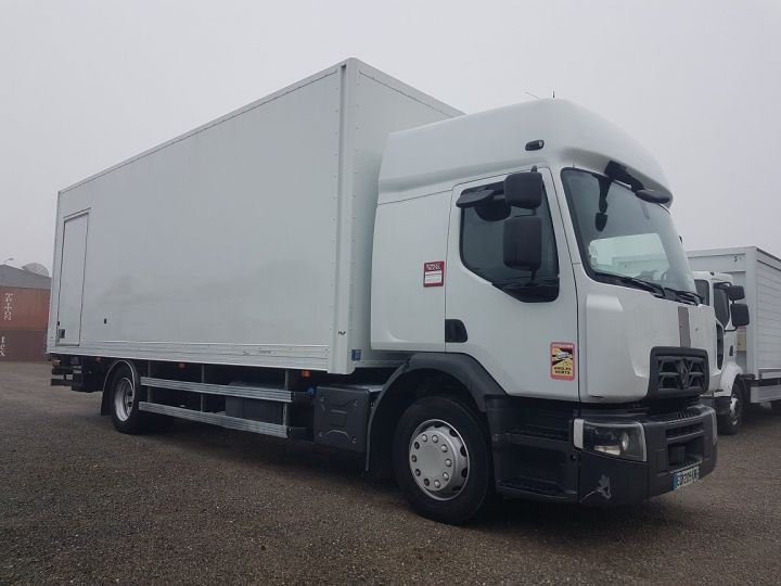 Camión Renault D Caja cerrada + Plataforma elevadora WIDE 16.280dti COMFORT - Hayon 3000 kg BLANC - 5