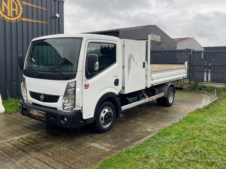 Camion porteur Renault Maxity Benne arrière BLANC - 1