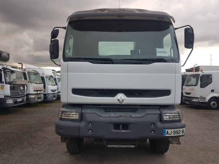 Camion porteur Renault Kerax Bibenne / Tribenne 320dci.19 BLANC - 19