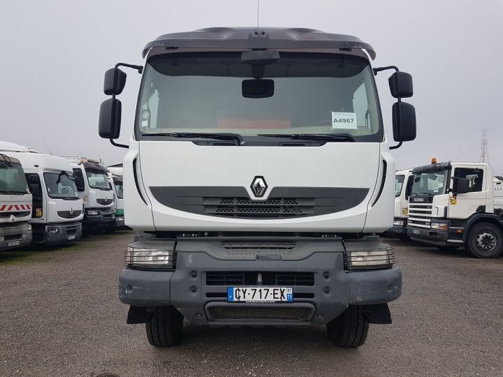 Camion porteur Renault Kerax Bibenne / Tribenne 450dxi.26 6x4 MANUEL / LAMES / REDUCTEURS BLANC - ROUGE - 18