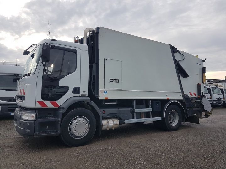 Camion porteur Renault Premium B.O.M 270dci.19 BOM 15m3 BI-CPT - 155000 kms BLANC - 1