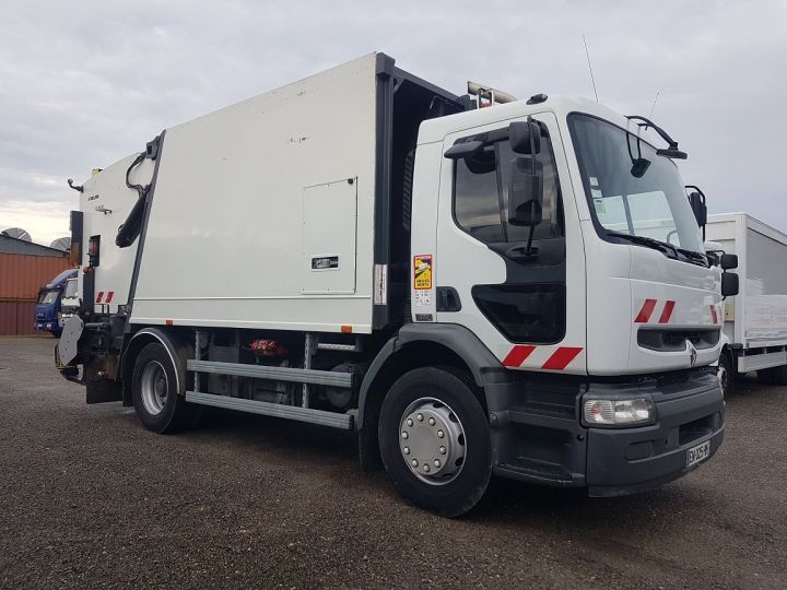 Camion porteur Renault Premium B.O.M 270dci.19 BOM 15m3 BI-CPT - 155000 kms BLANC - 3