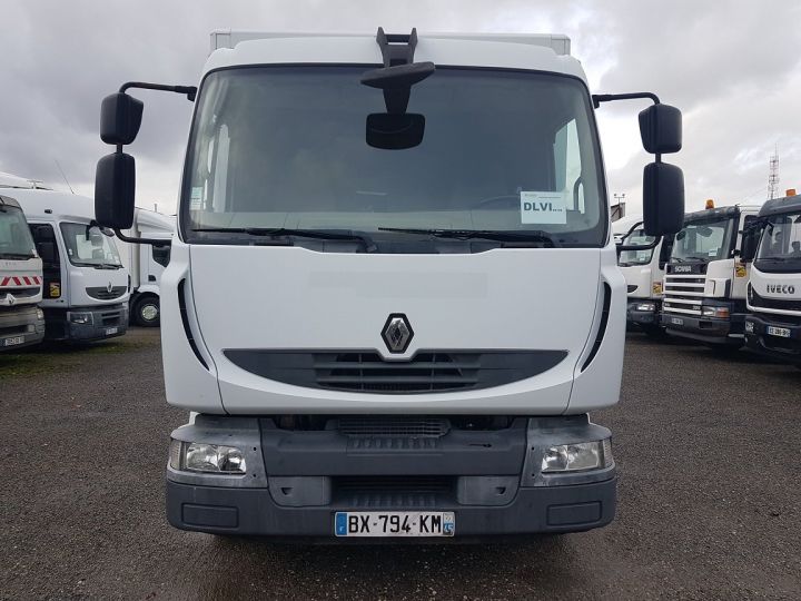 Camion porteur Renault Midlum Caisse fourgon + Hayon élévateur 180dxi.14 BRASSEUR BLANC - 14