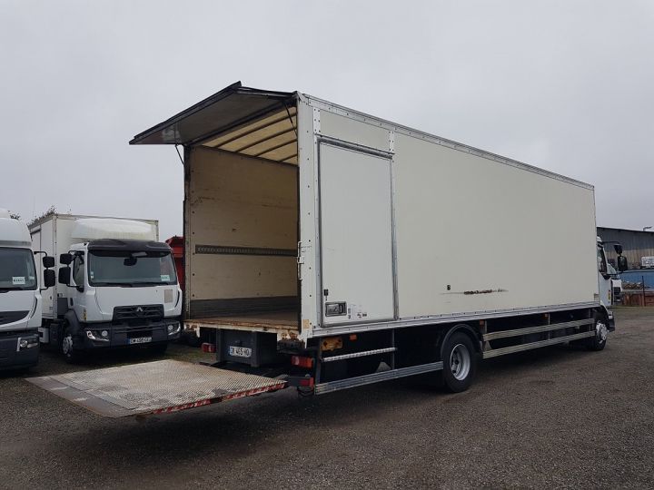 Camion porteur Renault Midlum Caisse fourgon + Hayon élévateur 220dxi.16 - Problème boite de vitesse BLANC - 3