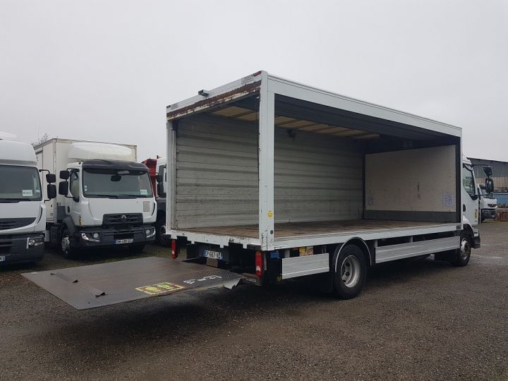 Camion porteur Renault Midlum Caisse fourgon + Hayon élévateur 270dxi.14 BRASSEUR - 129000 kms BLANC - 3