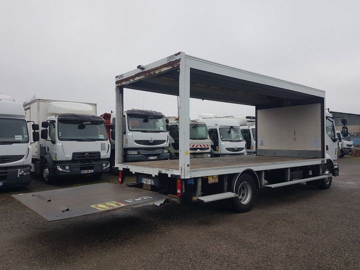 Camion porteur Renault Midlum Caisse fourgon + Hayon élévateur 270dxi.14 BRASSEUR - 129000 kms BLANC - 4