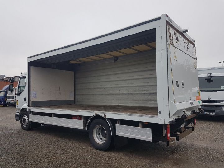 Camion porteur Renault Midlum Caisse fourgon + Hayon élévateur 270dxi.14 BRASSEUR - 129000 kms BLANC - 7