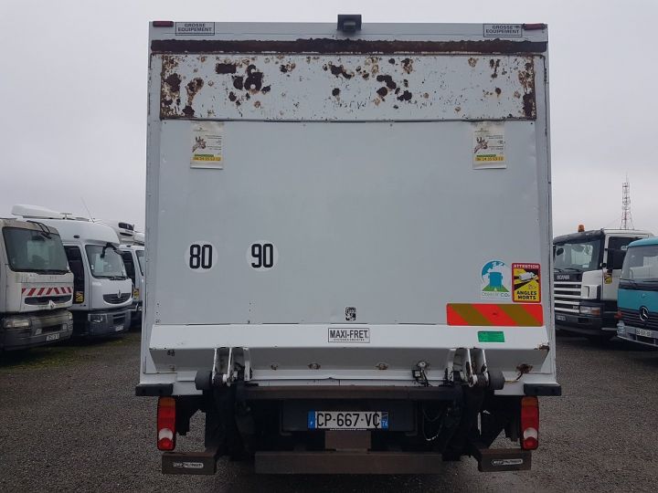 Camion porteur Renault Midlum Caisse fourgon + Hayon élévateur 270dxi.14 BRASSEUR - 129000 kms BLANC - 8