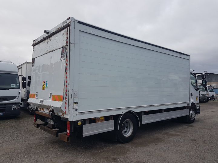 Camion porteur Renault Midlum Caisse fourgon + Hayon élévateur 270dxi.14 BRASSEUR - 142000 kms BLANC - 2