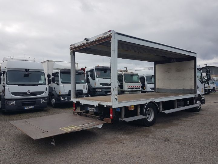 Camion porteur Renault Midlum Caisse fourgon + Hayon élévateur 270dxi.14 BRASSEUR - 142000 kms BLANC - 4