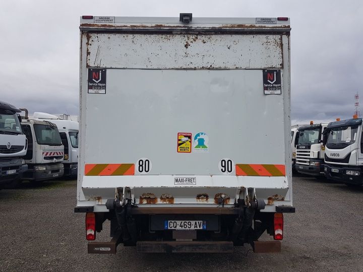 Camion porteur Renault Midlum Caisse fourgon + Hayon élévateur 270dxi.14 BRASSEUR - 142000 kms BLANC - 8