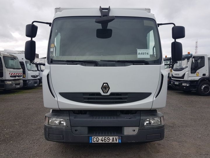 Camion porteur Renault Midlum Caisse fourgon + Hayon élévateur 270dxi.14 BRASSEUR - 142000 kms BLANC - 18