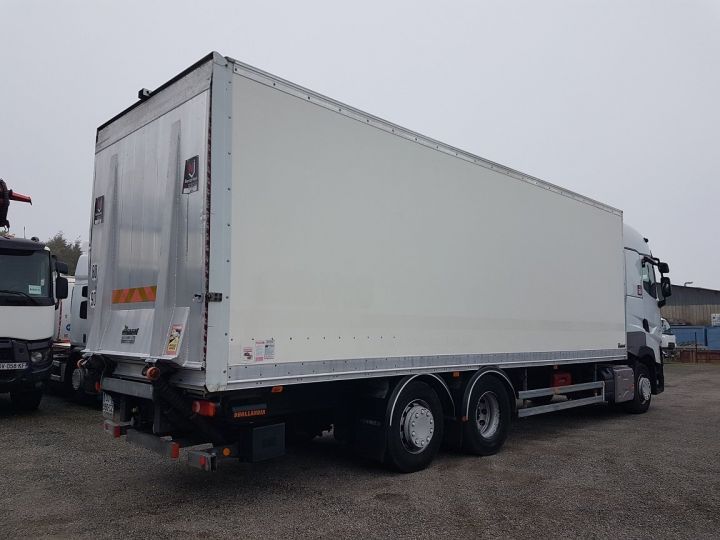 Camion porteur Renault T Caisse fourgon + Hayon élévateur HIGH 440 6x2 - FOURGON 8m50 + Hayon BLANC - 2