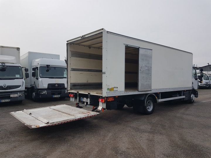 Camion porteur Renault D Caisse fourgon + Hayon élévateur 12.210dti euro 6  BLANC Occasion - 3