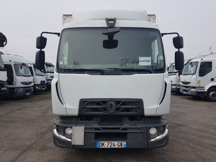 Camion porteur Renault D Caisse fourgon + Hayon élévateur 12.210dti euro 6  BLANC - 16