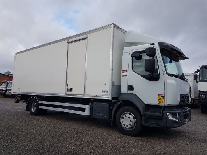 Camion porteur Renault D Caisse fourgon + Hayon élévateur 14.210dti euro 6 BLANC Occasion - 4