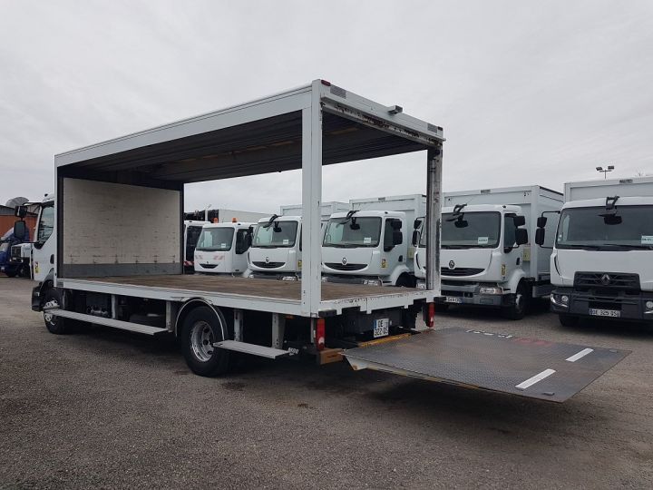 Camion porteur Renault D Caisse fourgon + Hayon élévateur 14.210dti euro 6 BRASSEUR BLANC - 6