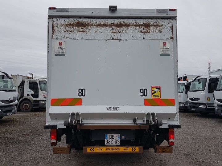 Camion porteur Renault D Caisse fourgon + Hayon élévateur 14.210dti euro 6 BRASSEUR BLANC - 7