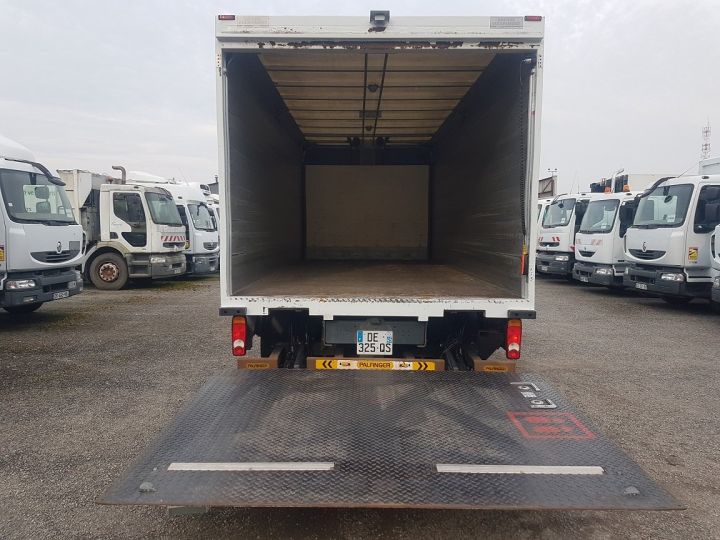 Camion porteur Renault D Caisse fourgon + Hayon élévateur 14.210dti euro 6 BRASSEUR BLANC - 7