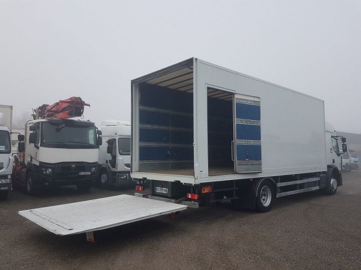 Camion porteur Renault D Caisse fourgon + Hayon élévateur WIDE 16.280dti COMFORT - Hayon 3000 kg BLANC - 3