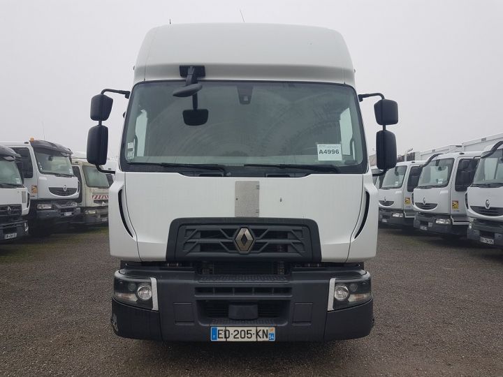 Camion porteur Renault D Caisse fourgon + Hayon élévateur WIDE 16.280dti COMFORT - Hayon 3000 kg BLANC - 18