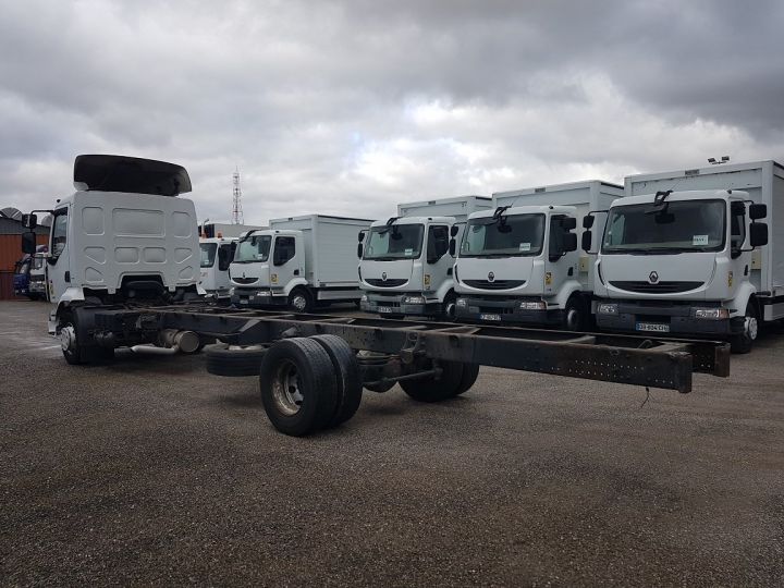 Camion porteur Renault Midlum Chassis cabine 220dxi.16 - Problème boite de vitesse BLANC - 4