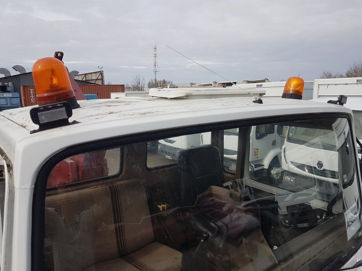 Camion porteur Renault C Polybenne 260.19 4x4 SINPAR - GUIMA articulé BLANC - 14