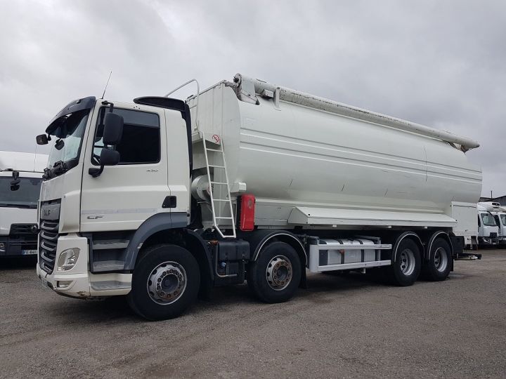 Camion porteur Daf CF Citerne Pulvérulents 430 8x4 VRACPLUS 37m3 BLANC - 1