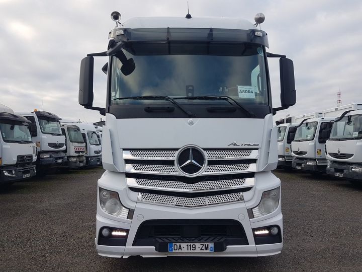 Camion porteur Mercedes Actros Rideaux coulissants 2542 6x2 euro 5 - P.L.S.C. + support chariot  - 15