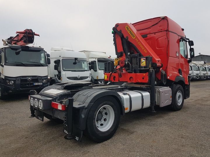 Camion tracteur Renault C 480 + GRUE PALFINGER PK 22002EH ROUGE - 2