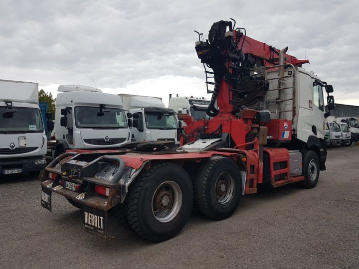 Camion tracteur Renault K 520 6x4 GRUMIER - EPSILON S300L98 BLANC - ROUGE Occasion - 2