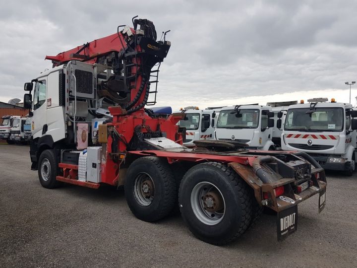 Camion tracteur Renault K 520 6x4 GRUMIER - EPSILON S300L98 BLANC - ROUGE Occasion - 6