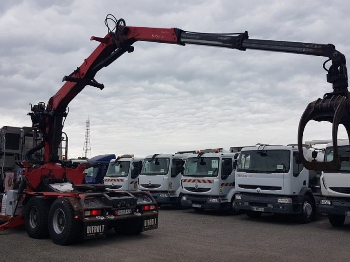 Camion tracteur Renault K 520 6x4 GRUMIER - EPSILON S300L98 BLANC - ROUGE Occasion - 8