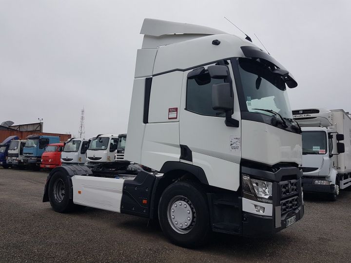 Camion tracteur Renault T 480 RETARDER / PTO / SPOILERS BLANC - 3