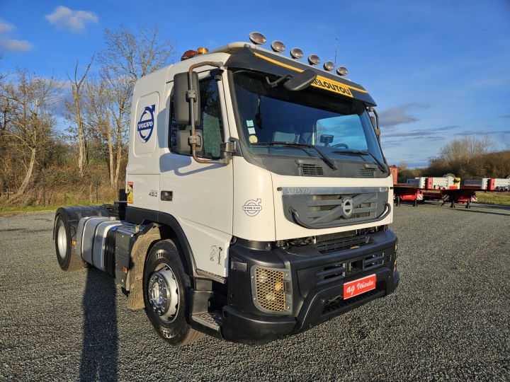 Camion tracteur Volvo FM FMX 460CV AVEC HYDRAULIQUE  BLANC  - 2