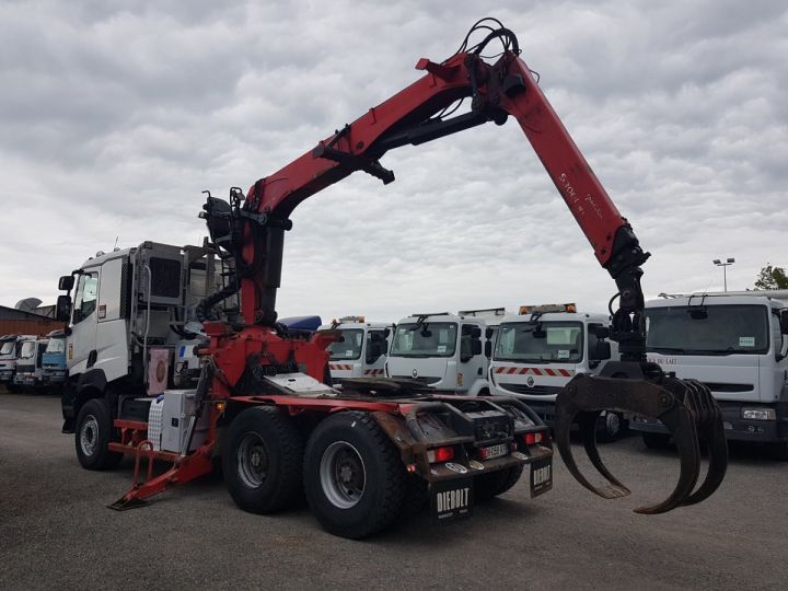 Camión tractor Renault K 520 6x4 GRUMIER - EPSILON S300L98 BLANC - ROUGE - 7