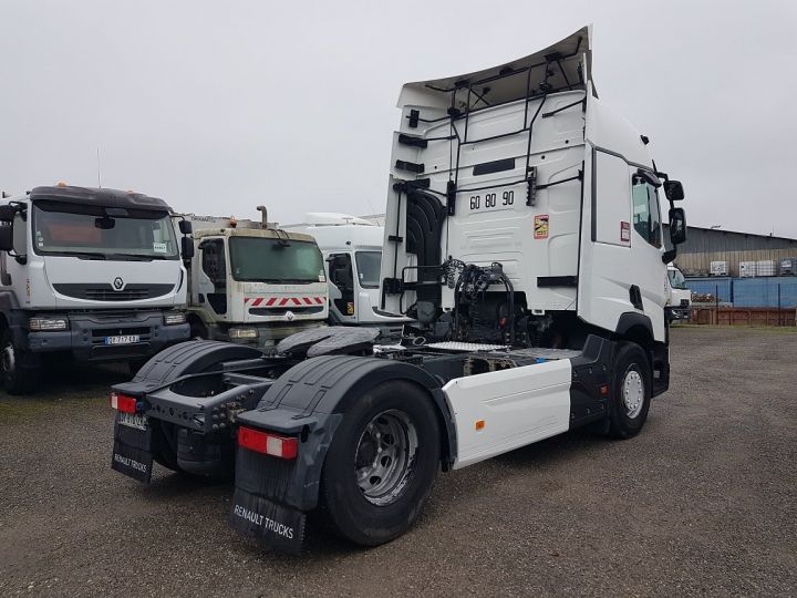 Camión tractor Renault T 480 RETARDER / PTO / SPOILERS BLANC - 2