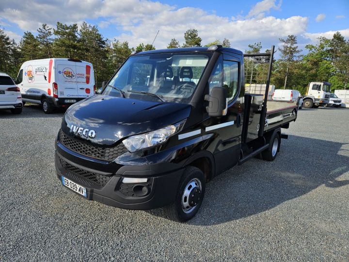 Chassis + body Iveco Daily Back Dump/Tipper body 35C13 BENNE COFFRE ENTIEREMENT RECONDITIONNE  NOIR - 1